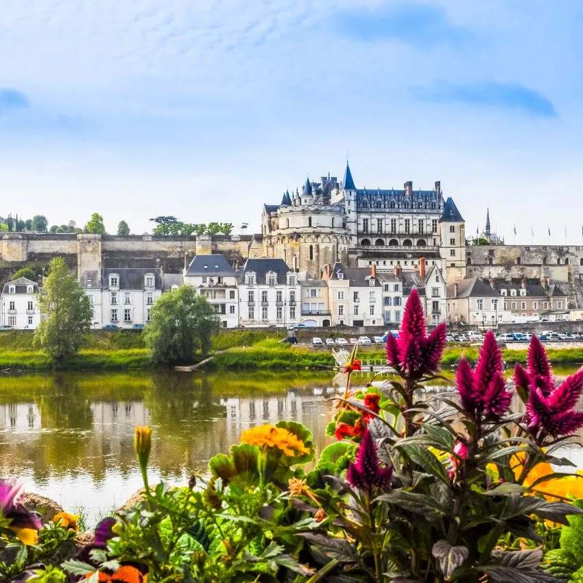 Emblématique château de la Loire, le château d'Amboise